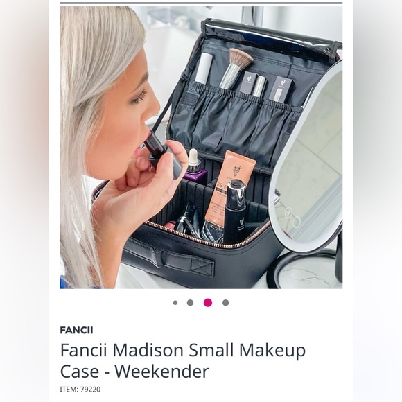 NEW Fancii Madison Small Makeup Case - Weekender - Picture 2 of 7